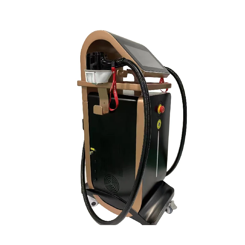 Triple Wavelength Diode Laser Hair Removal Machine on white background, front view