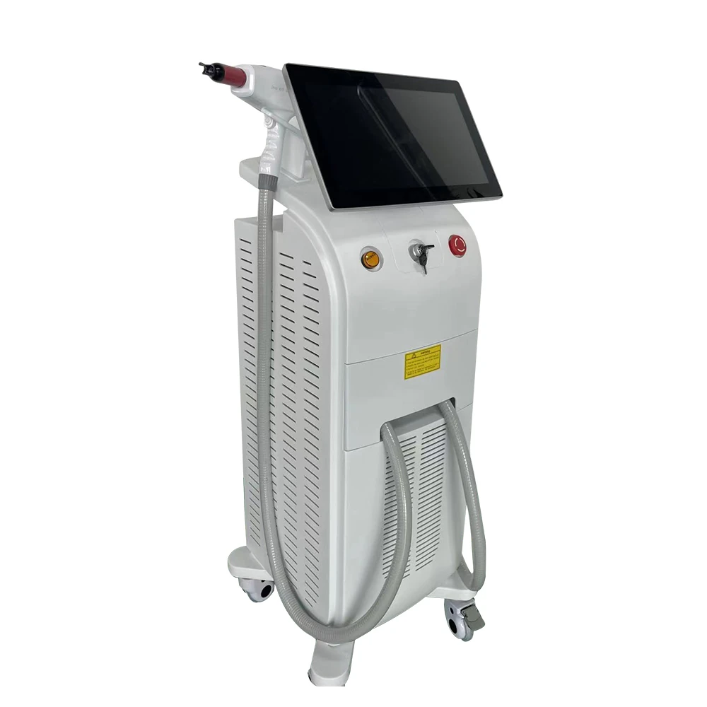 Diode Laser + Picosecond Laser 2-in-1 Machine on white background, front view