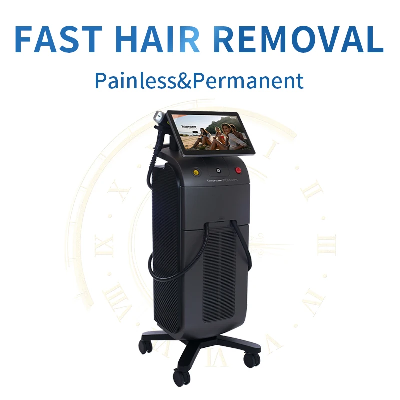 4-Wavelength Diode Laser Hair Removal Machine – 755/808/940/1064nm application reference