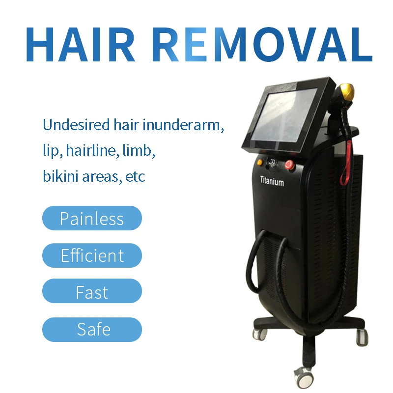 4-Wavelength Diode Laser Hair Removal Machine – 755/808/940/1064nm application reference