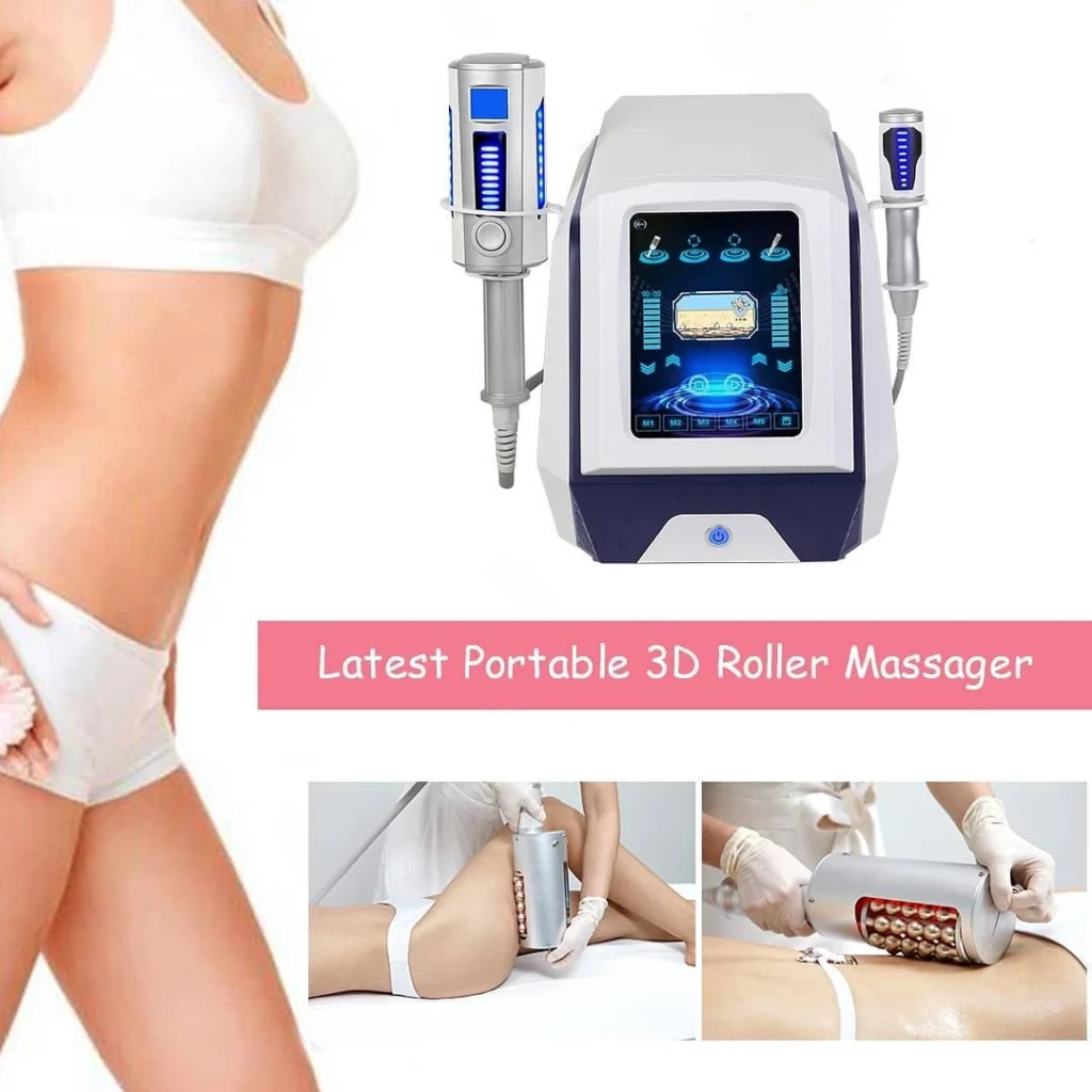 Portable 3D Endosphere Roller Massager – Body & Face Handles application reference
