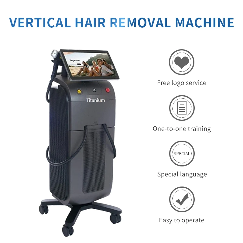 4-Wavelength Diode Laser Hair Removal Machine – 755/808/940/1064nm application reference